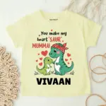 You Make My Heart Saur Mumma! T-shirt For Kids