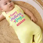 Happy Mother's Day Dungaree For Your Cute One