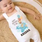 Happy Birthday To Me Dungaree Kid Outfit