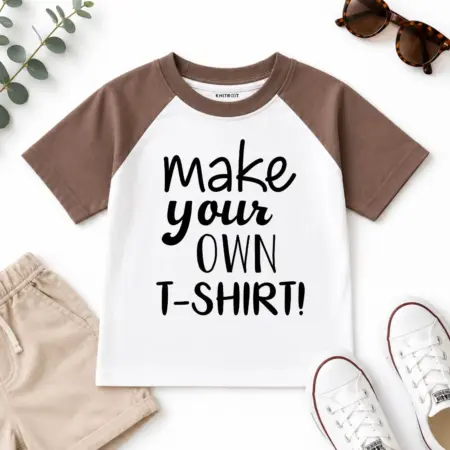 Personalised Kids Cute Raglan T-shirts