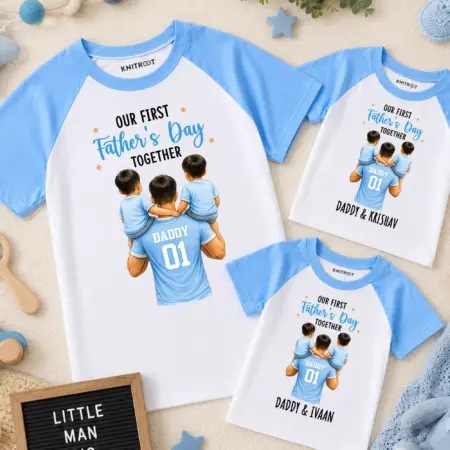 first-fathers-day-two-kid-blue-raglan-combo